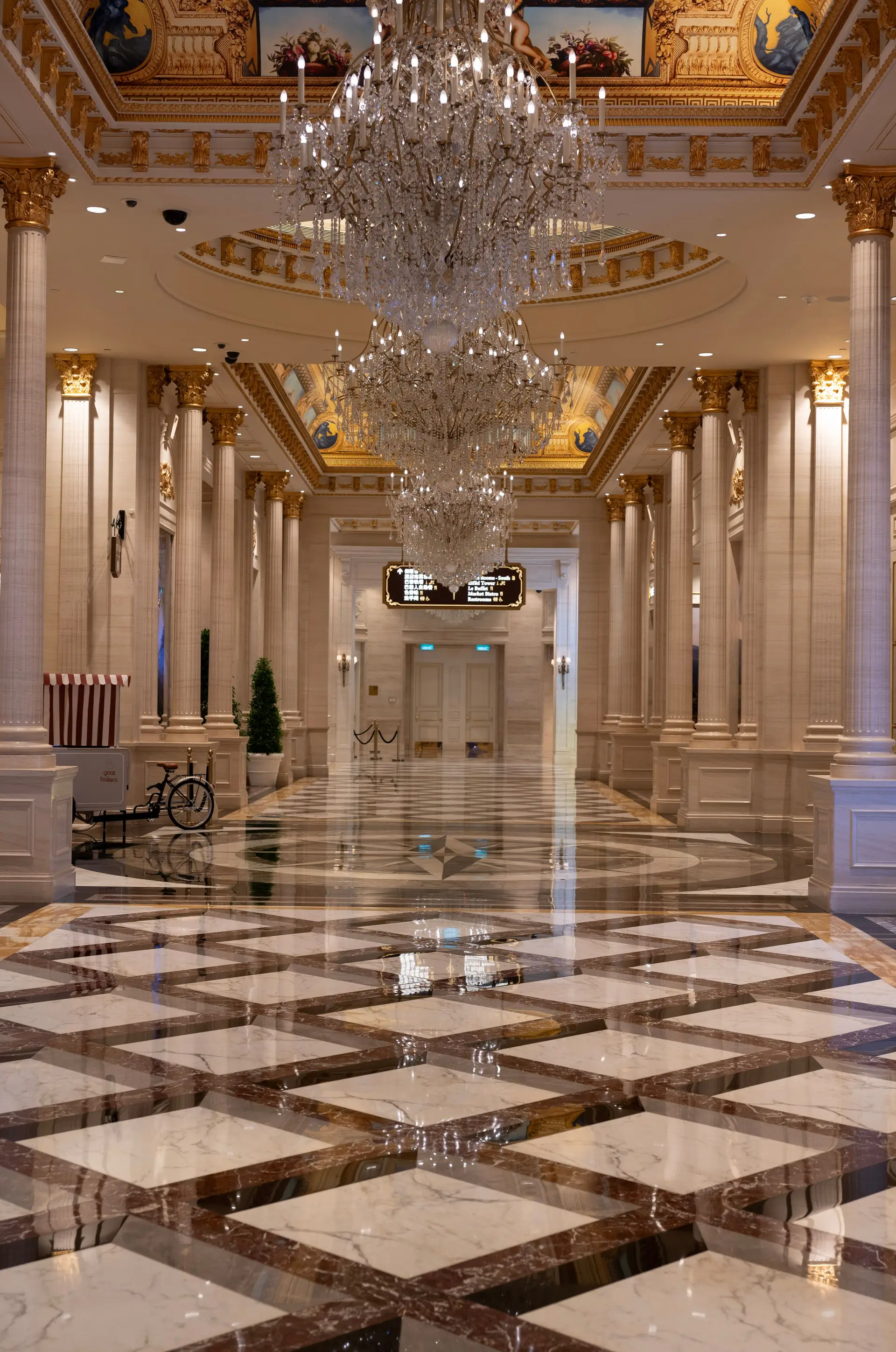 CrownethotelHaven elegáns belső tere
